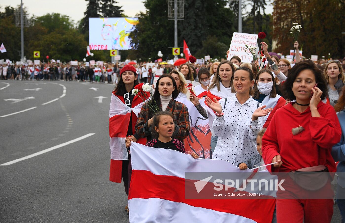 Belarus Presidential Election Protest