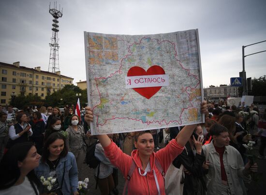 Belarus Presidential Election Protest