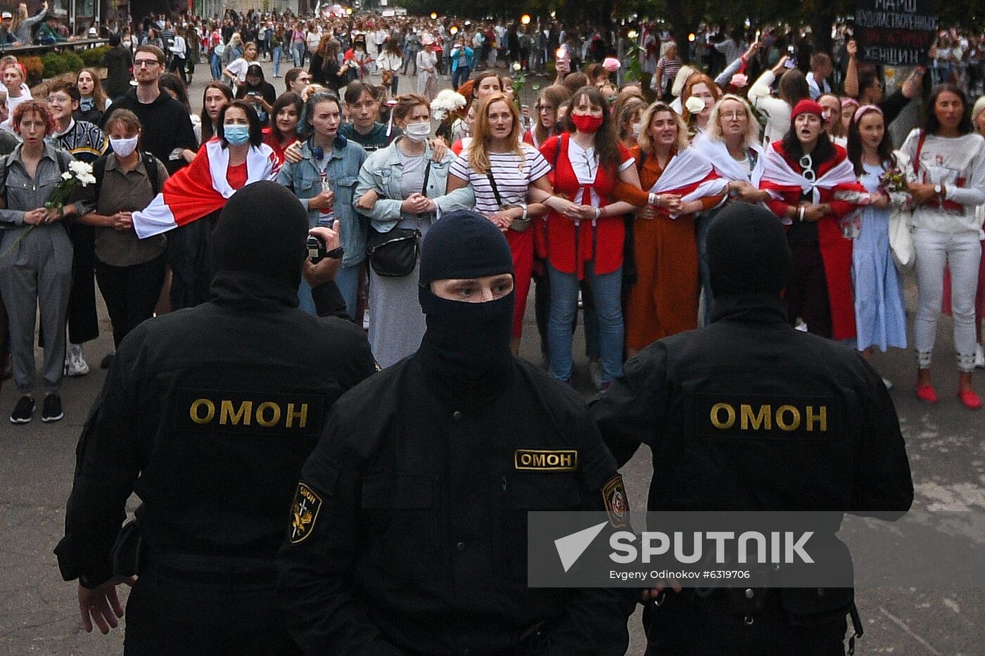 Belarus Presidential Election Protest
