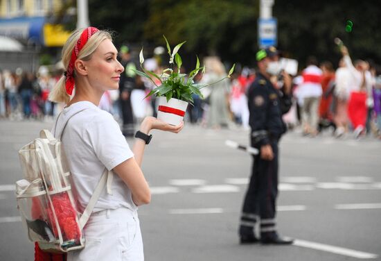 Belarus Presidential Election Protest