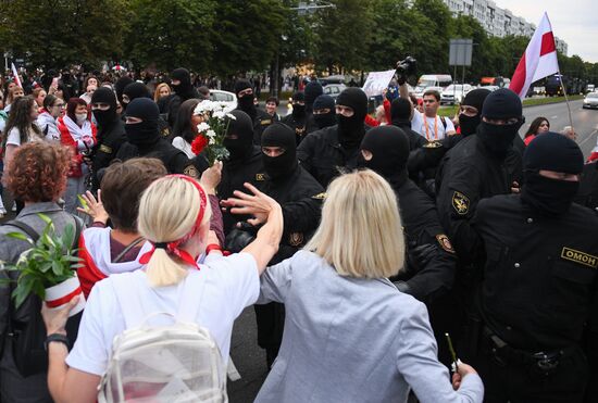 Belarus Presidential Election Protest