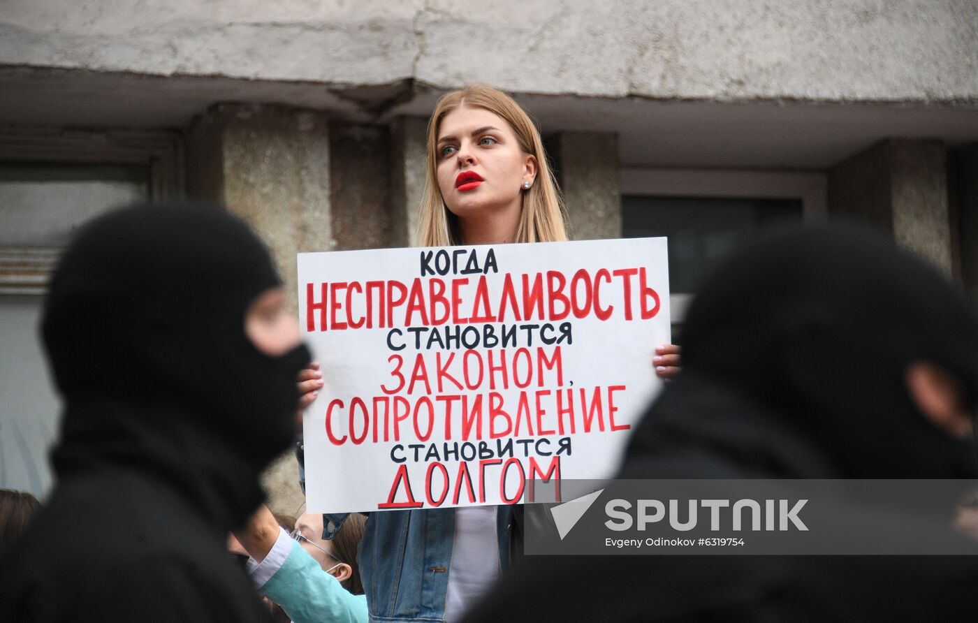 Belarus Presidential Election Protest
