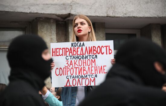 Belarus Presidential Election Protest
