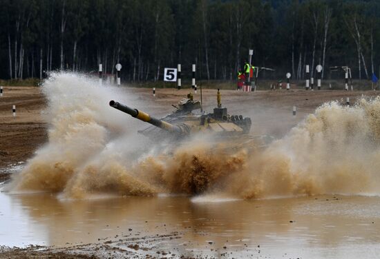 Russia Army Games Tank Biathlon