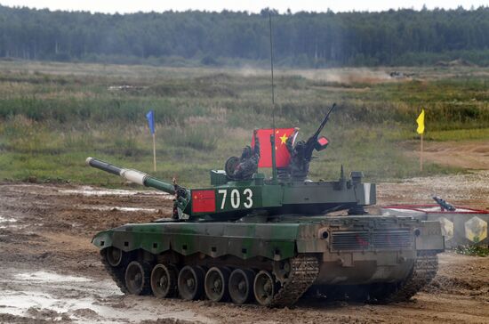 Russia Army Games Tank Biathlon