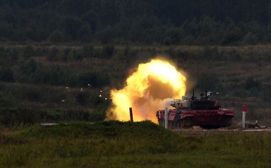 Russia Army Games Tank Biathlon