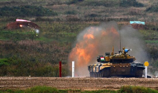 Russia Army Games Tank Biathlon