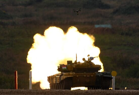 Russia Army Games Tank Biathlon