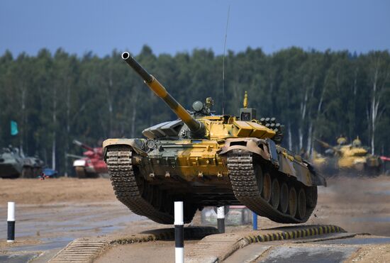 Russia Army Games Tank Biathlon