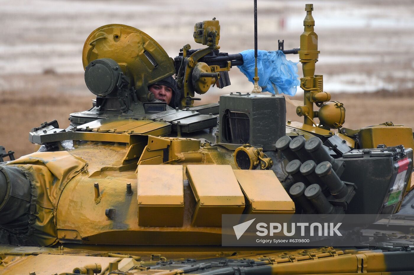 Russia Army Games Tank Biathlon