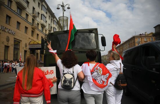 Belarus Presidential Election Protest