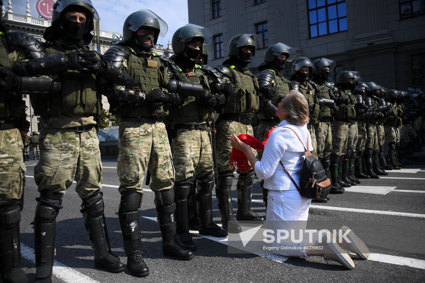 Belarus Presidential Election Protest