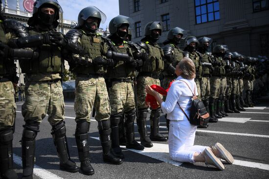 Belarus Presidential Election Protest
