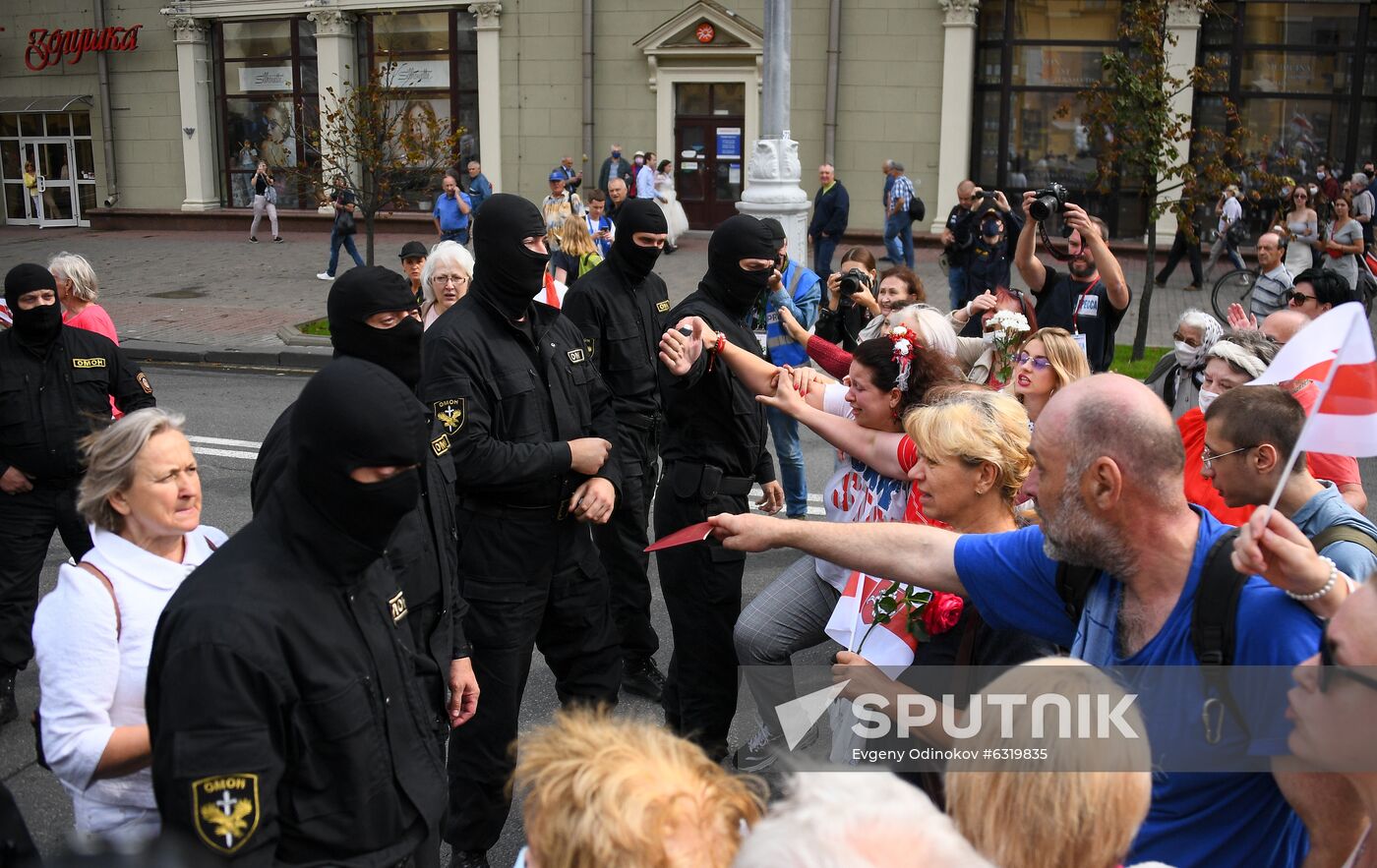 Belarus Presidential Election Protest