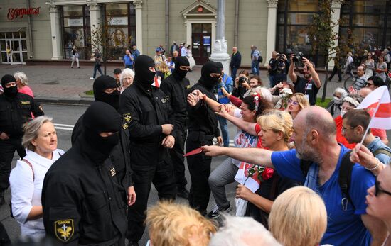 Belarus Presidential Election Protest