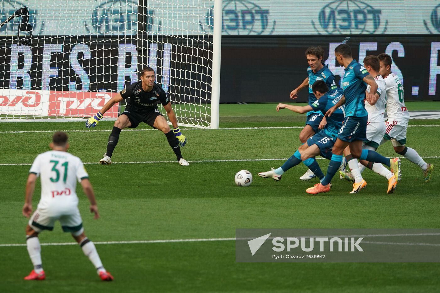 Russia Soccer Premier-League Lokomotiv - Zenit