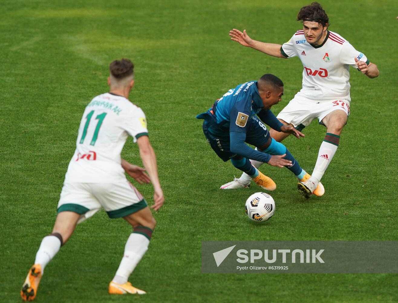 Russia Soccer Premier-League Lokomotiv - Zenit