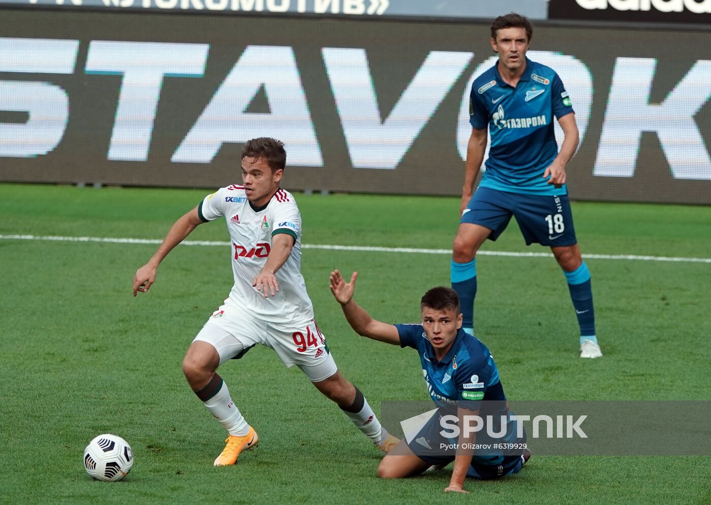 Russia Soccer Premier-League Lokomotiv - Zenit