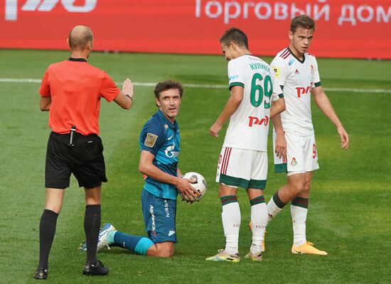 Russia Soccer Premier-League Lokomotiv - Zenit