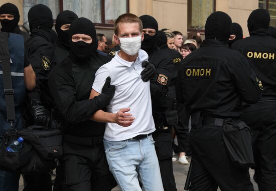 Belarus Presidential Election Protest