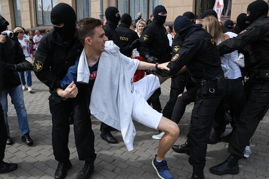 Belarus Presidential Election Protest