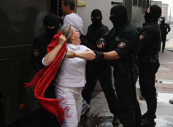 Belarus Presidential Election Protest