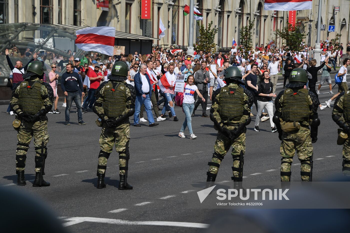 Belarus Presidential Election Protest