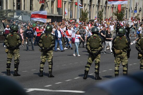 Belarus Presidential Election Protest