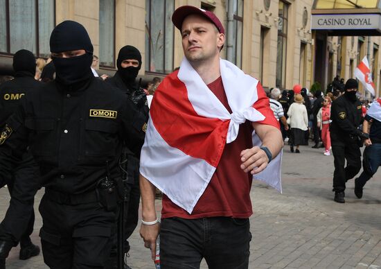 Belarus Presidential Election Protest