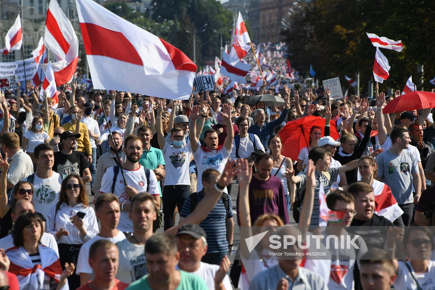 Belarus Presidential Election Protest