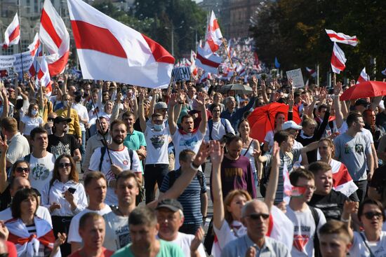 Belarus Presidential Election Protest