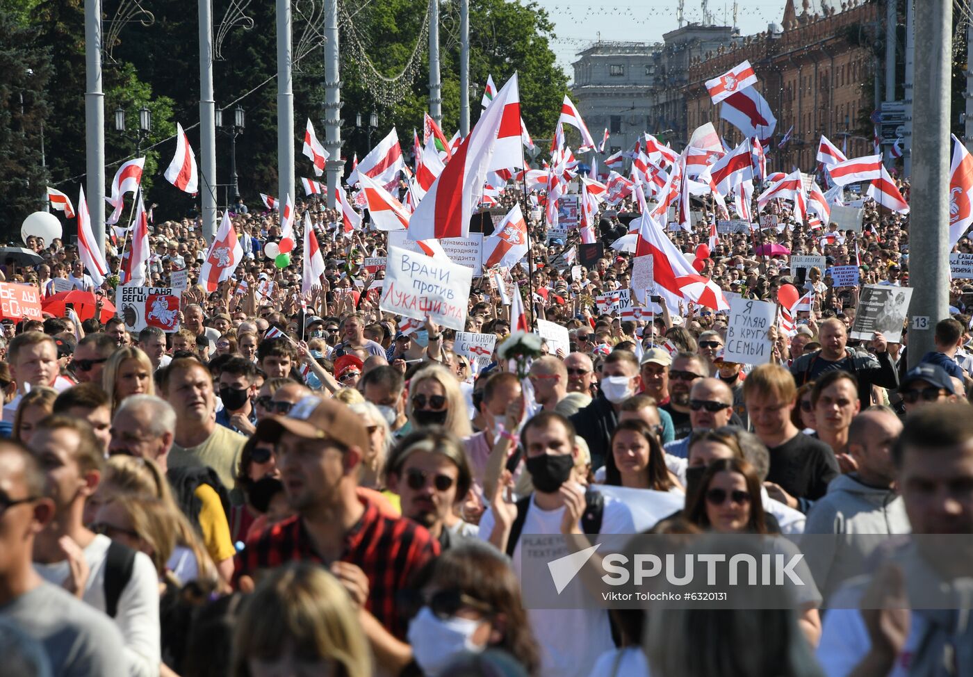 Belarus Presidential Election Protest