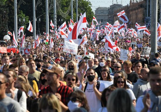 Belarus Presidential Election Protest
