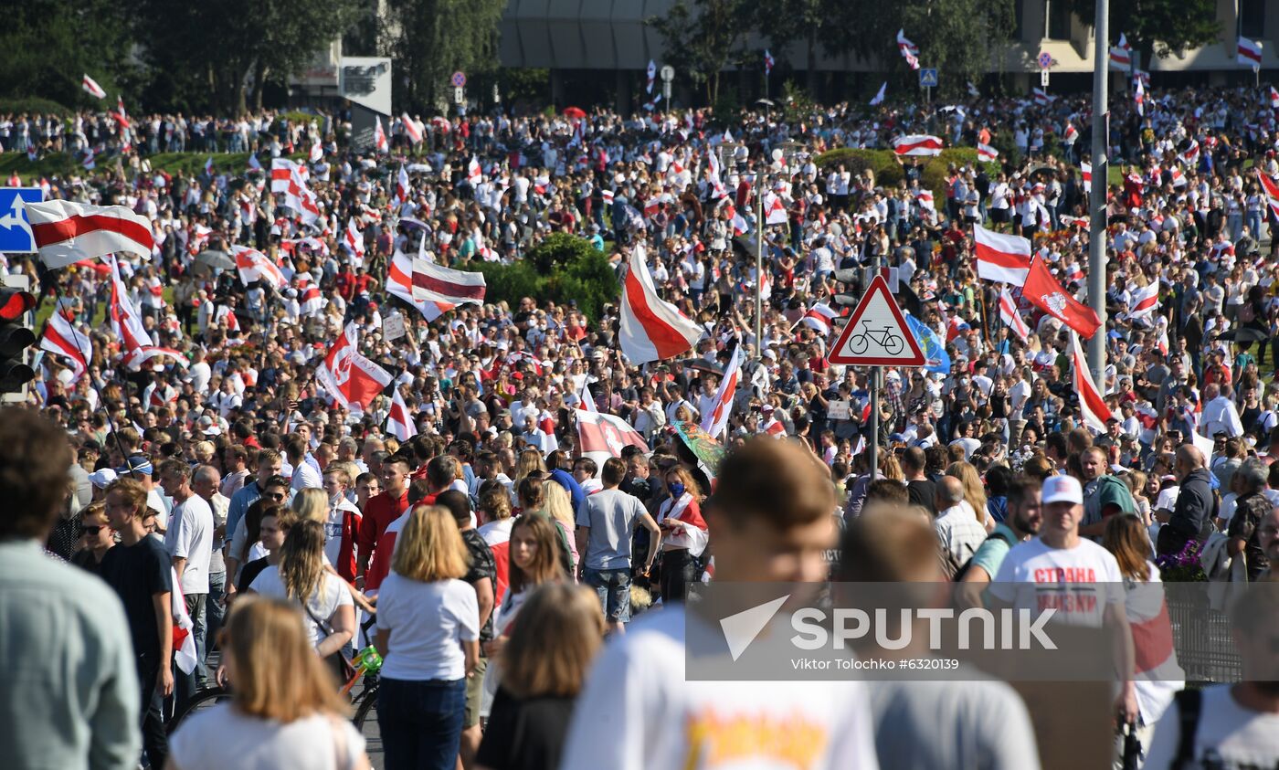 Belarus Presidential Election Protest