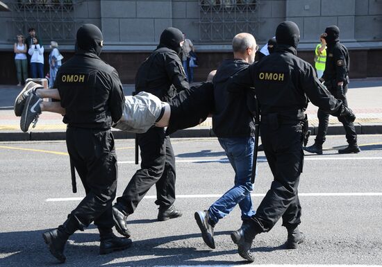 Belarus Presidential Election Protest