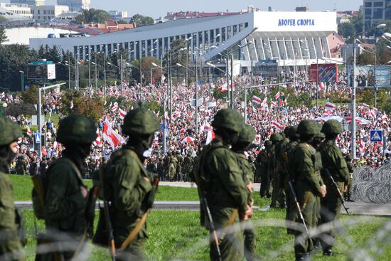 Belarus Presidential Election Protest