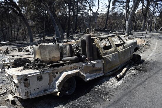 US Wildfires