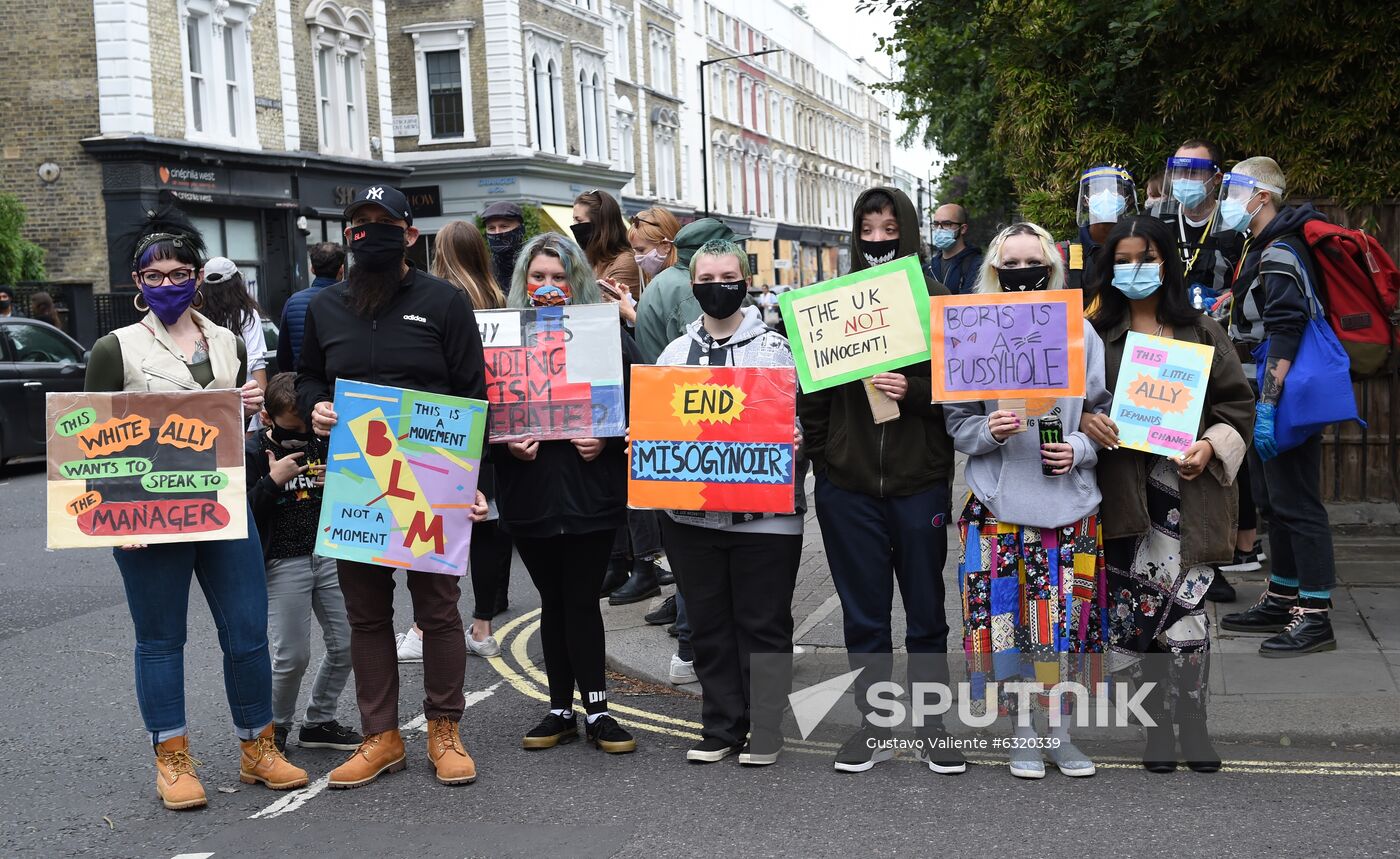 Britain Black Lives Matter Protest
