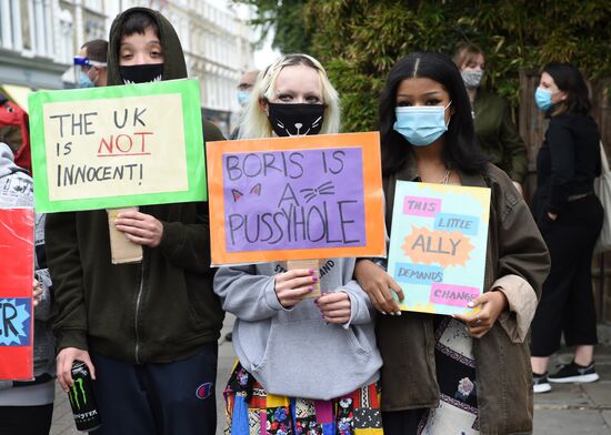 Britain Black Lives Matter Protest
