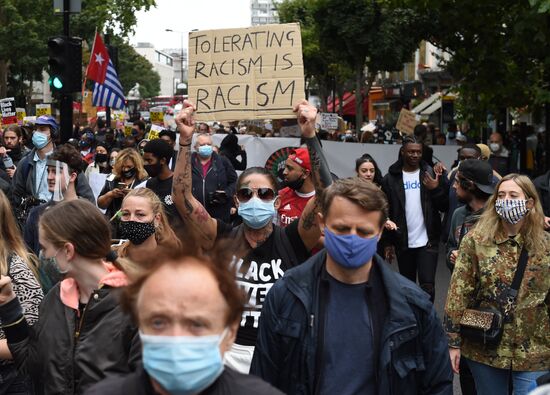 Britain Black Lives Matter Protest