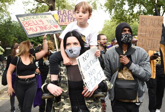 Britain Black Lives Matter Protest