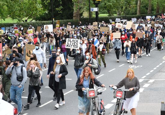 Britain Black Lives Matter Protest