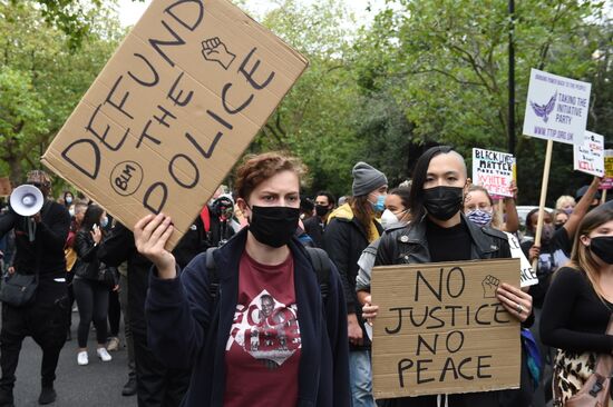 Britain Black Lives Matter Protest