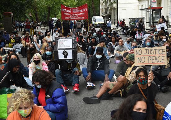 Britain Black Lives Matter Protest