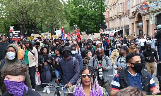Britain Black Lives Matter Protest