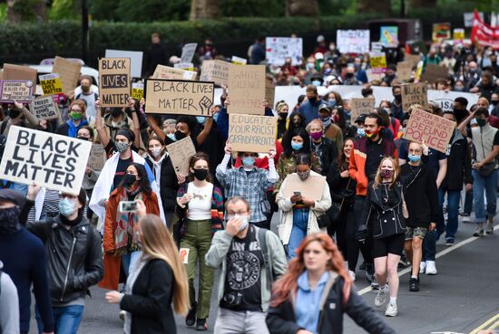 Britain Black Lives Matter Protest