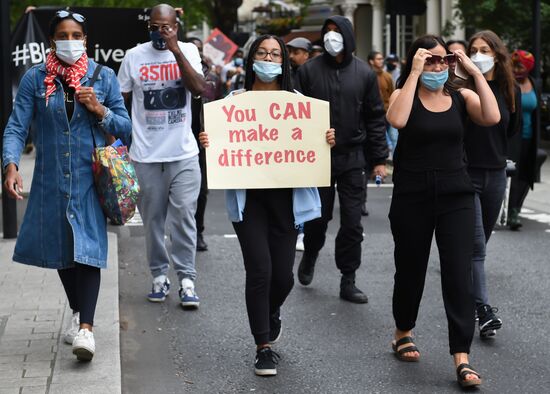 Britain Black Lives Matter Protest