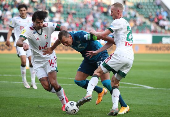 Russia Soccer Premier-League Lokomotiv - Zenit 