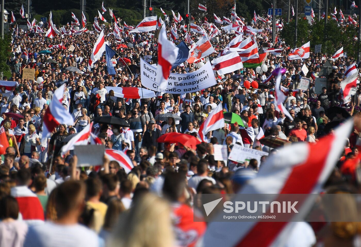 Belarus Presidential Election Protest