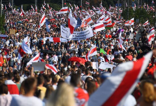 Belarus Presidential Election Protest